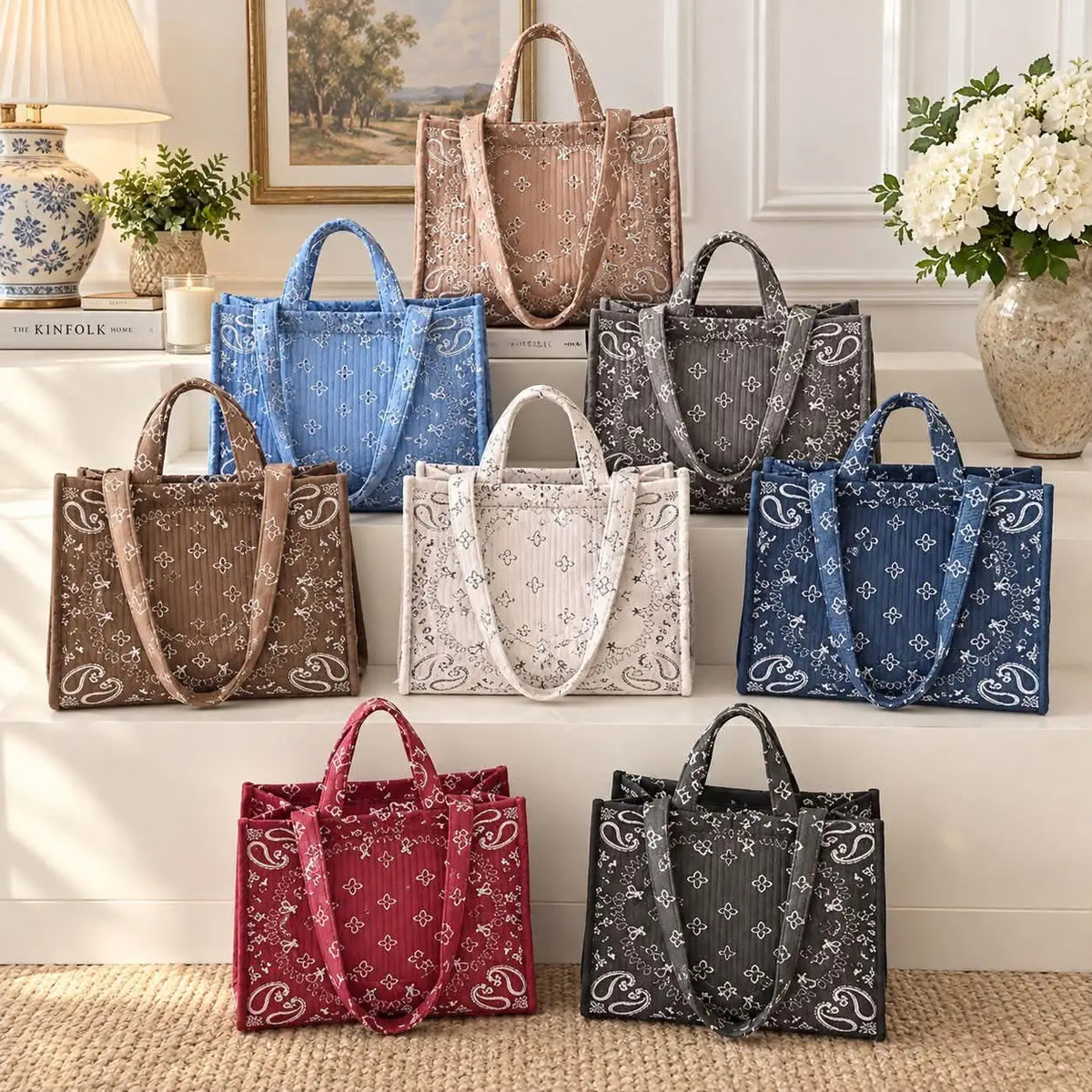 Bandana Tote Bags