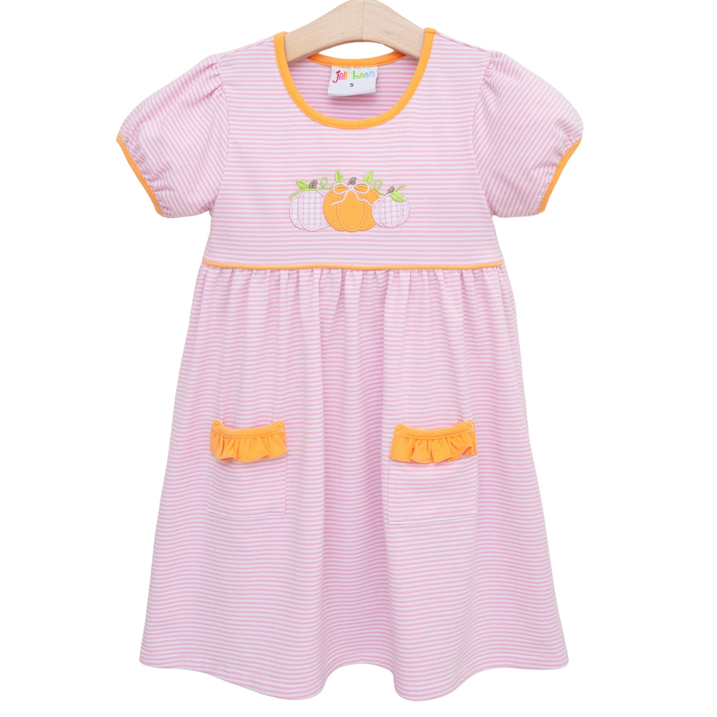 Harvest Trio Ruffle Pocket Dress