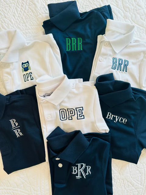 Boy's Back to School- Performance Polos
