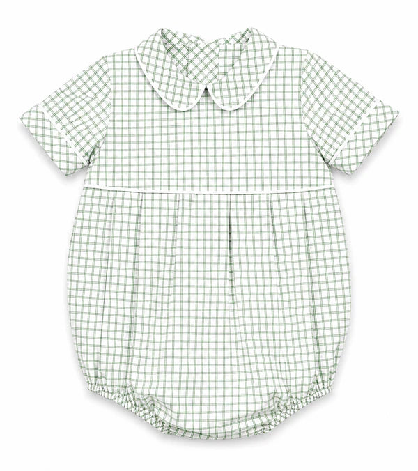 Boys sage window pane bubble