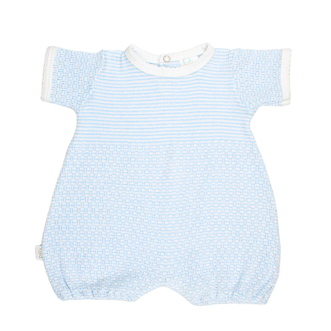 Paty Knit Bubble with Pima Binding