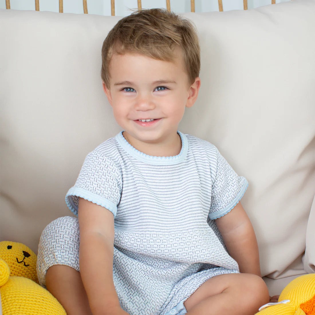 Paty Knit Bubble with Pima Binding