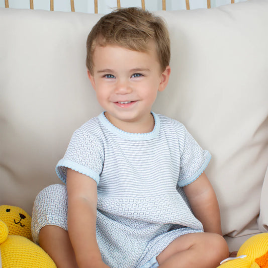 Paty Knit Bubble with Pima Binding