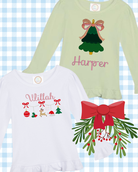 Long Sleeve Ruffle Shirt