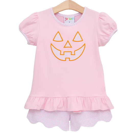 Carving Cutie Scallop Short Set