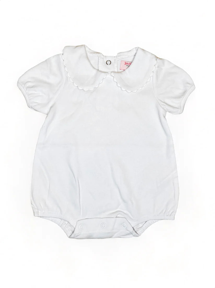 Collared Short Sleeve Bubble