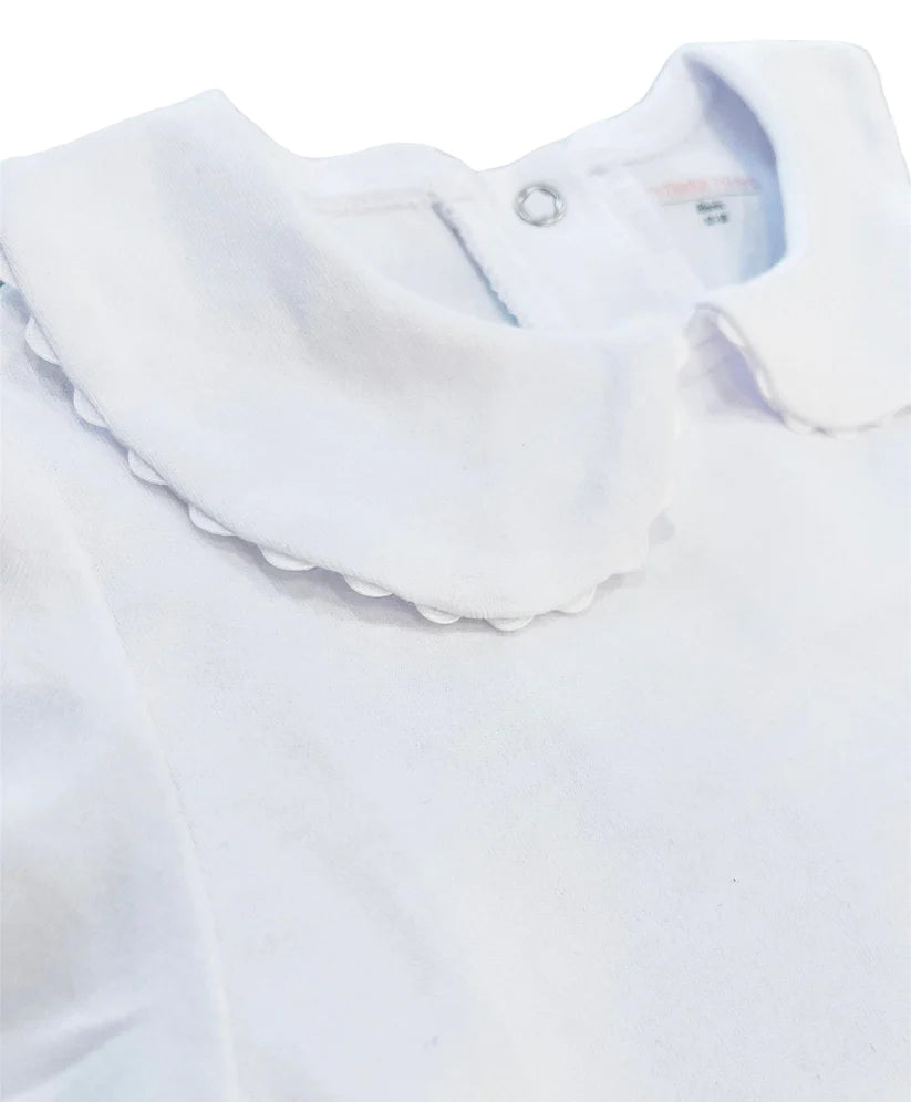 Collared Short Sleeve Bubble