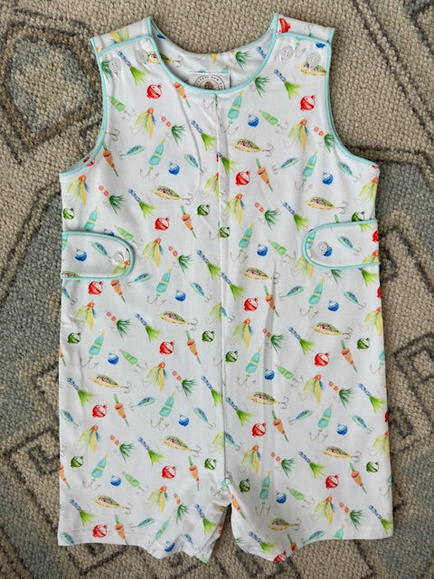 Fishing Boy Romper