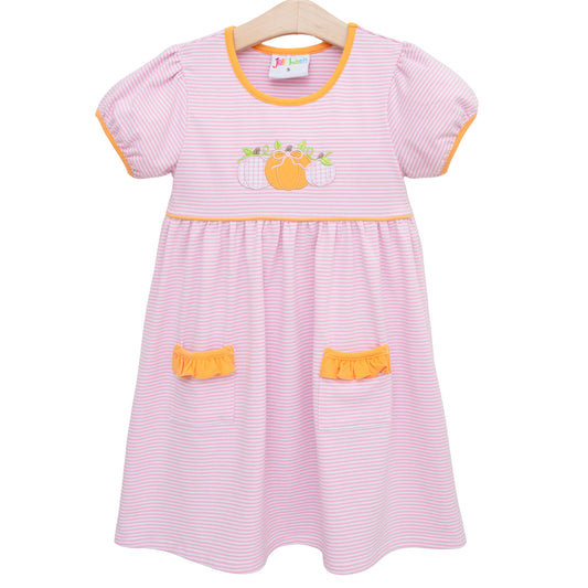 Harvest Trio Ruffle Pocket Dress