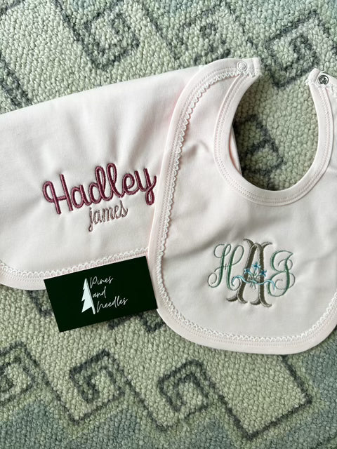 Quilted Baby Bib