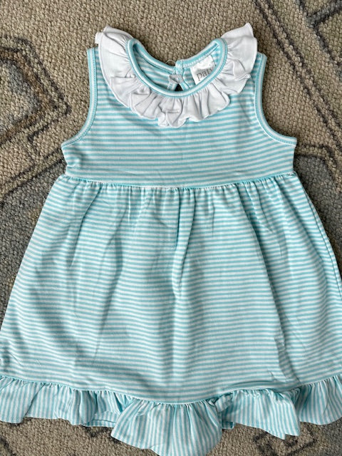 Sleeveless Ruffle Dress