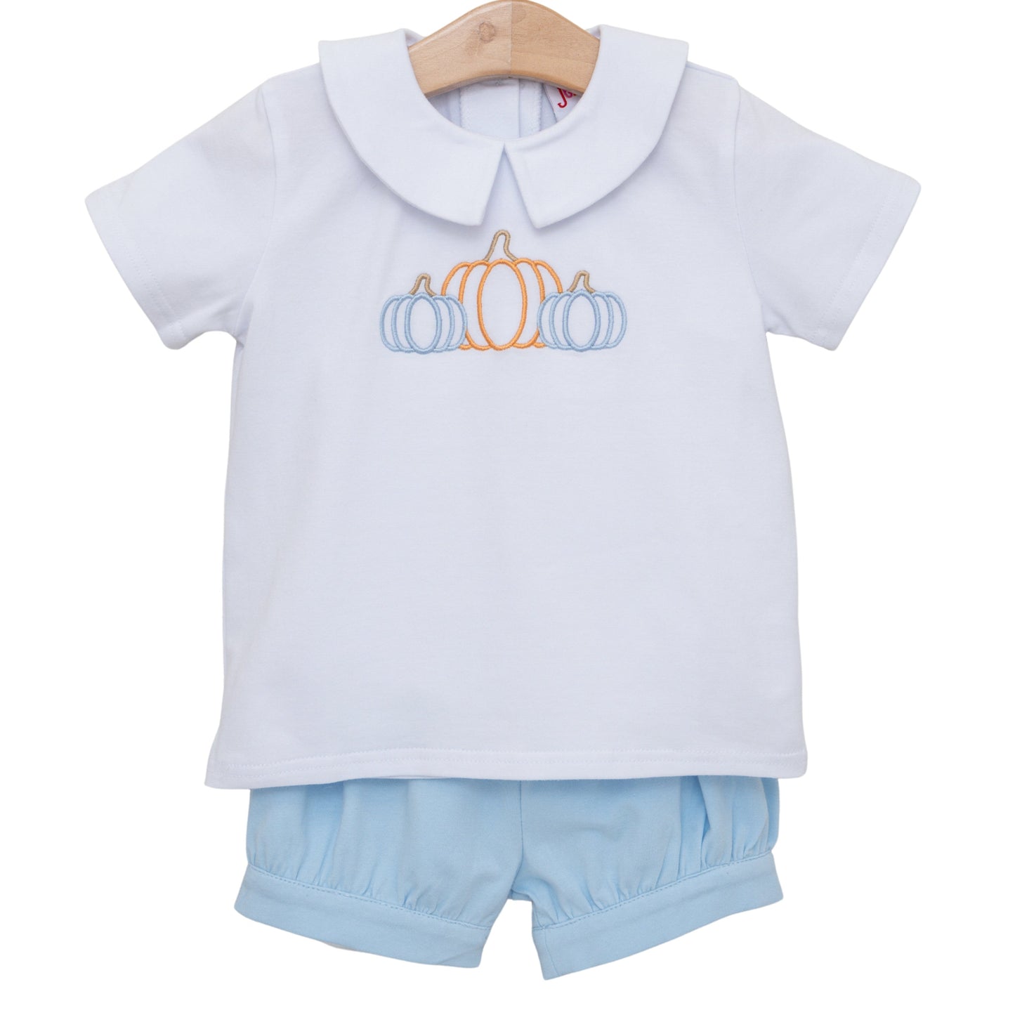 Proper Pumpkins Banded Short Set