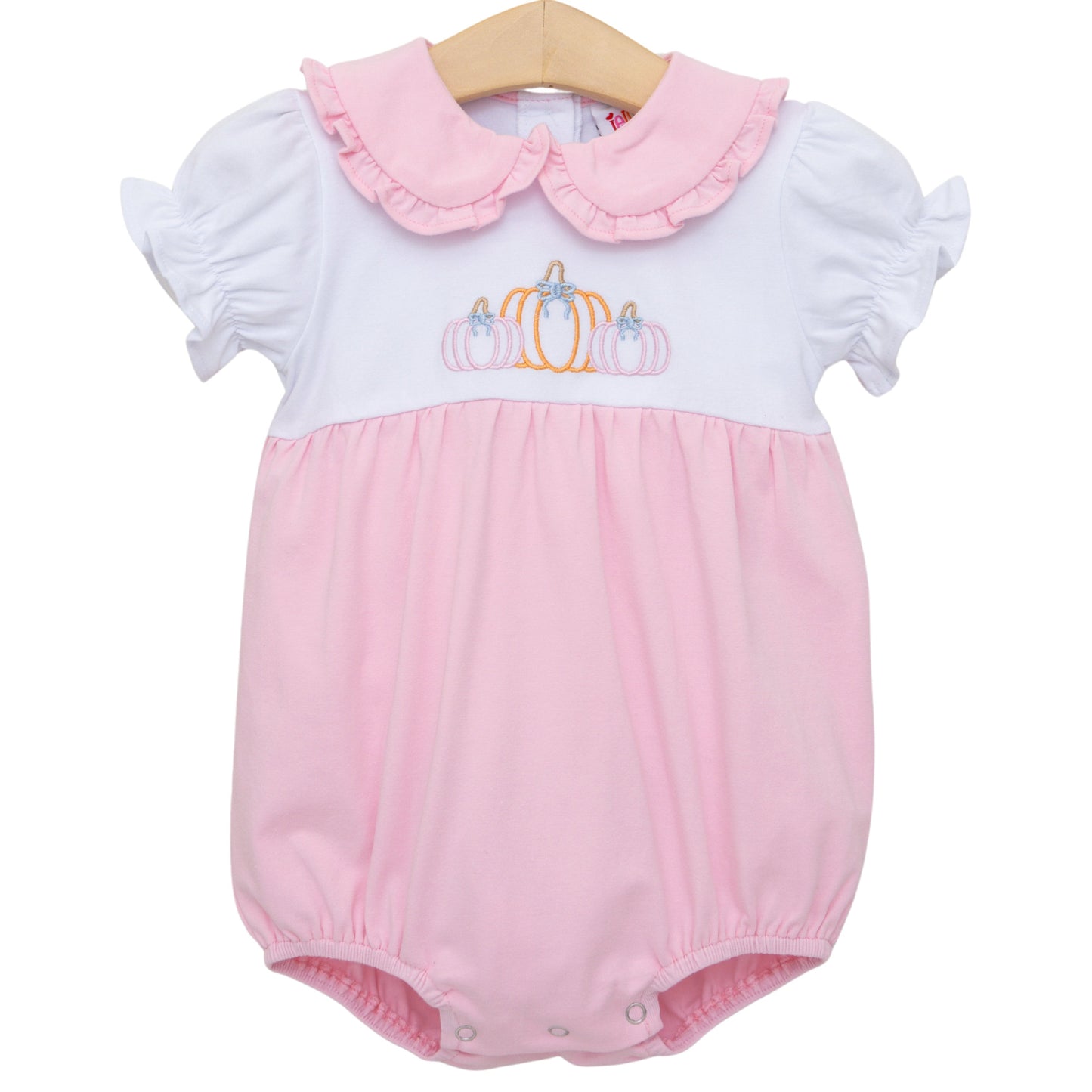 Proper Pumpkins Ruffle Collar Bubble