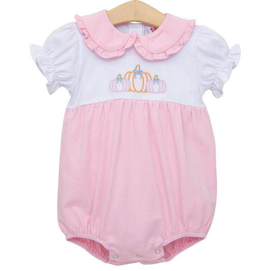 Proper Pumpkins Ruffle Collar Bubble