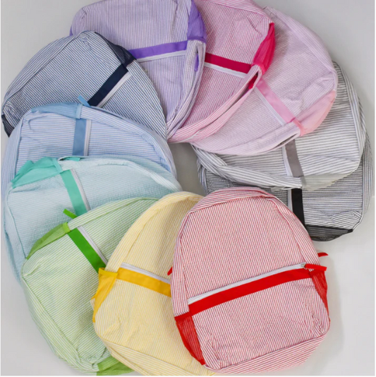 Seersucker Backpacks