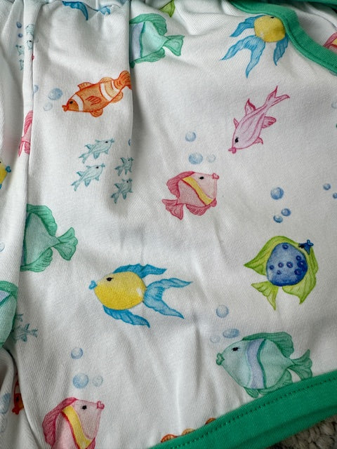 Fish Shirt and Short Set